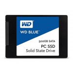 WESTERN DIGITAL 500GB Blue 3D NAND Internal SSD - SATA III 6Gb/s 2.5"/7mm Solid State Drive - WDS500G2B0A